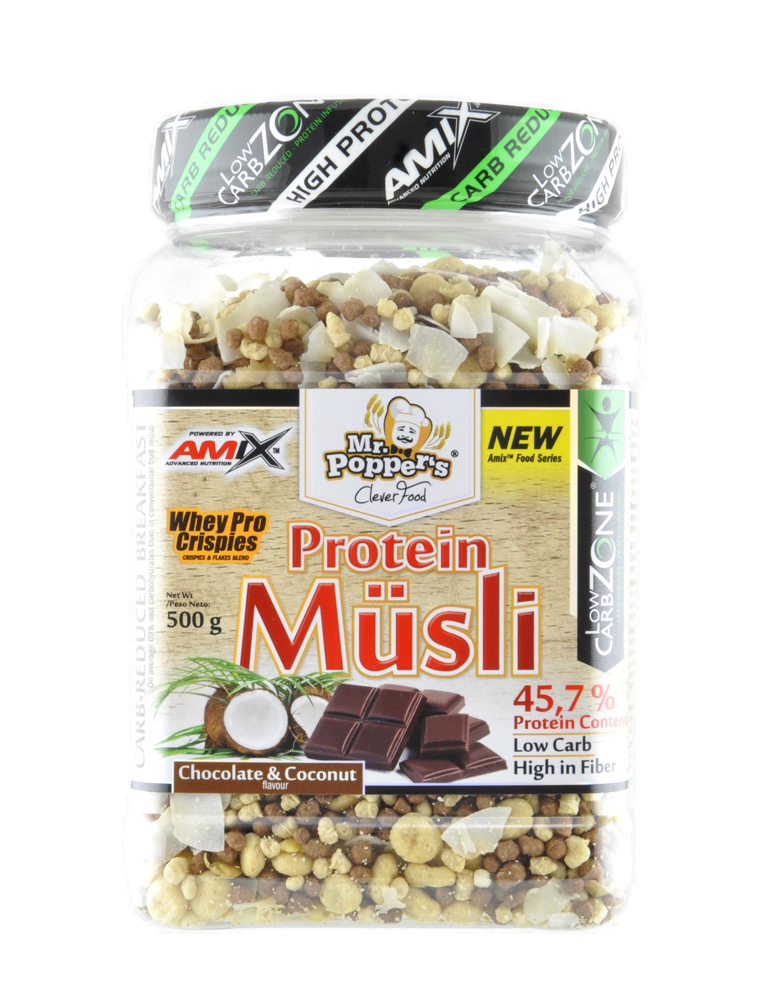 Protein Muesli Amix 500 frutti di bosco