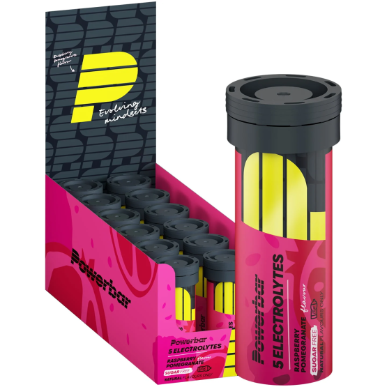 power bar 5 electrolytes sport drink raspberry pomegrate