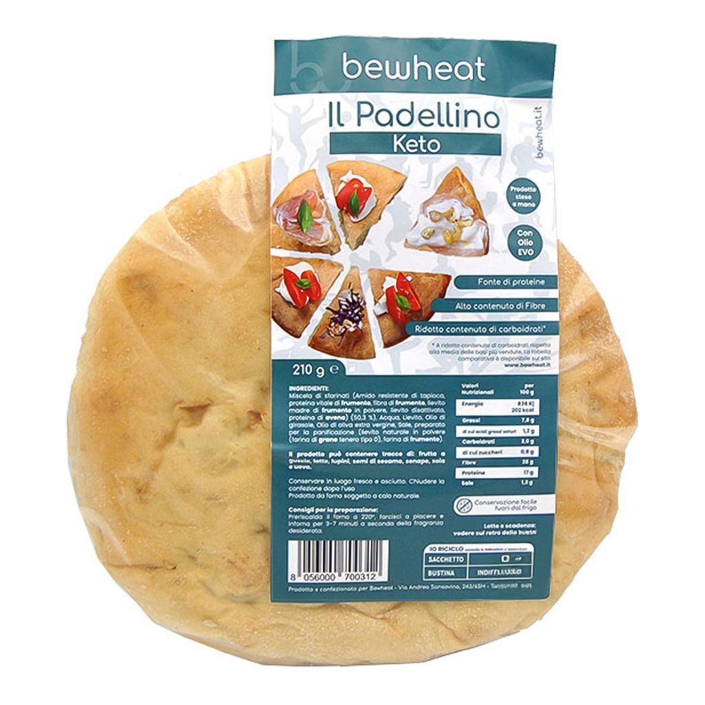 BEWEHAT PADELLINO MULTICEREALI 210 GR