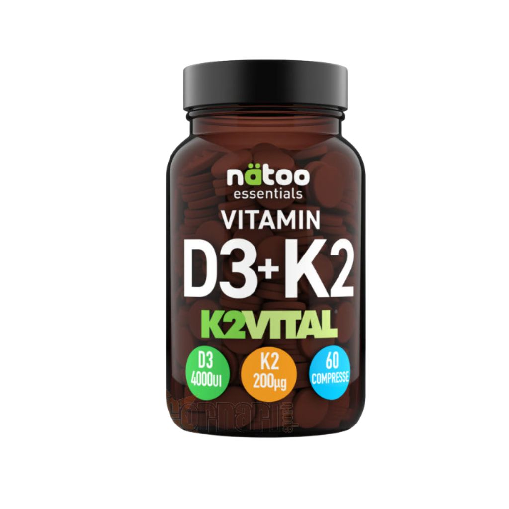 Natoo ESSENTIALS VITAMIN D3 + K2 60 cps