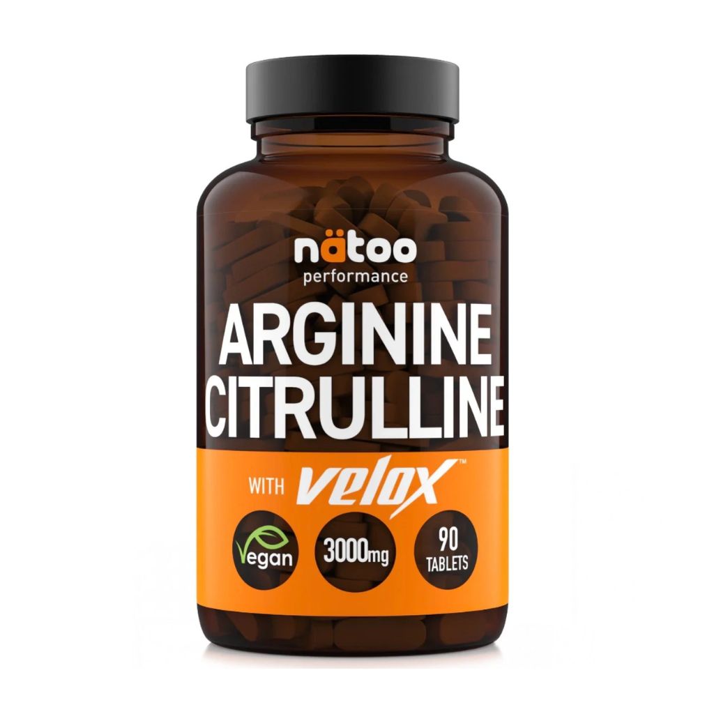 Natoo PERFORMANCE arginine + citrulline (velox)1000 mg 90 tabl