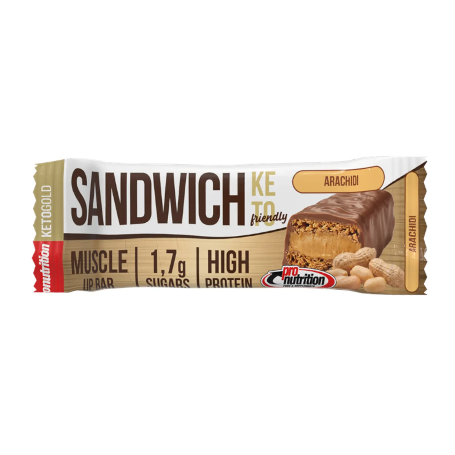 SANDWICH keto 57 gr pronutrition