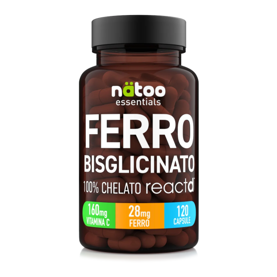Natoo ESSENTIALS FERRO Bisglicinato 120 caps